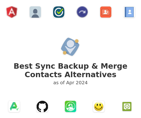 Best Sync Backup & Merge Contacts Alternatives