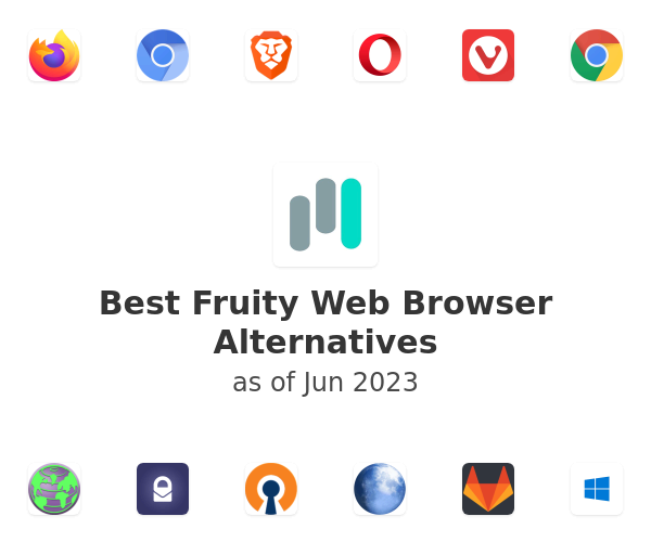 Best Fruity Web Browser Alternatives