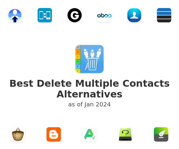 Best Delete Multiple Contacts Alternatives