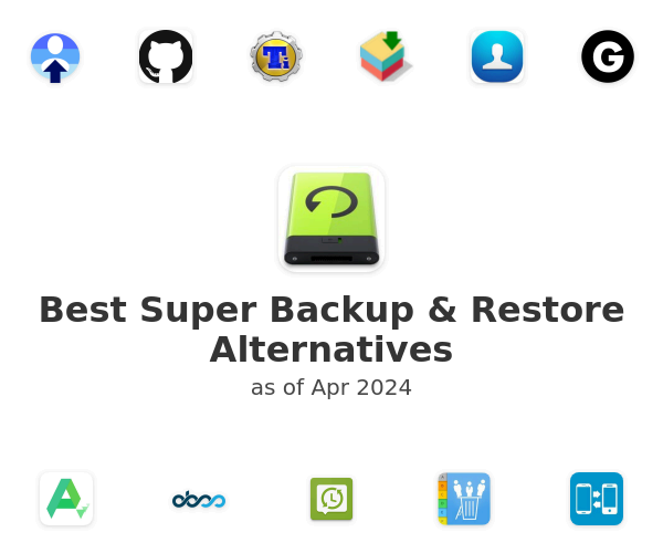 Best Super Backup & Restore Alternatives
