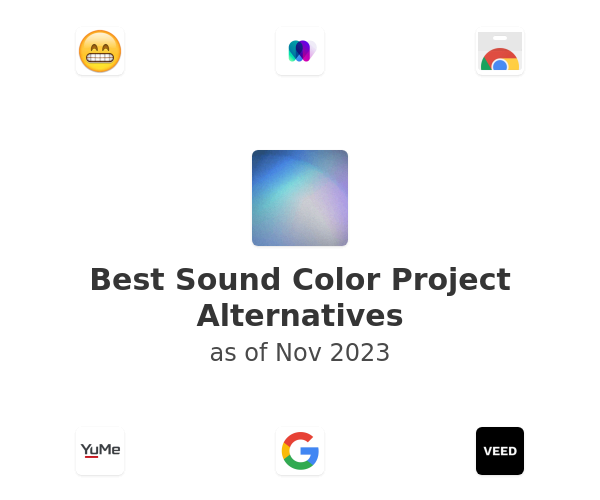 Best Sound Color Project Alternatives
