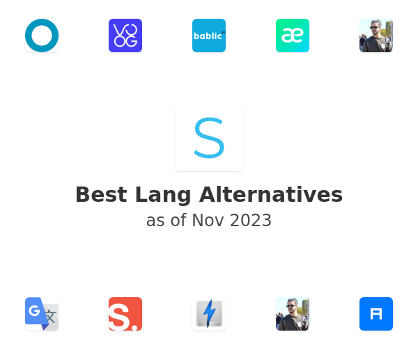 Best Lang Alternatives