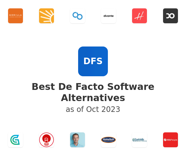 Best De Facto Software Alternatives