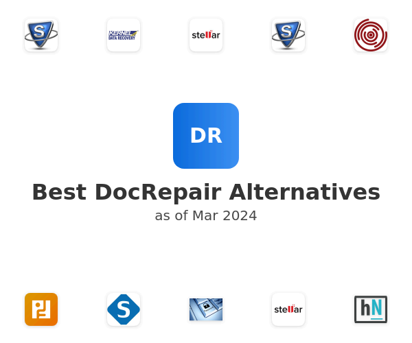 Best DocRepair Alternatives