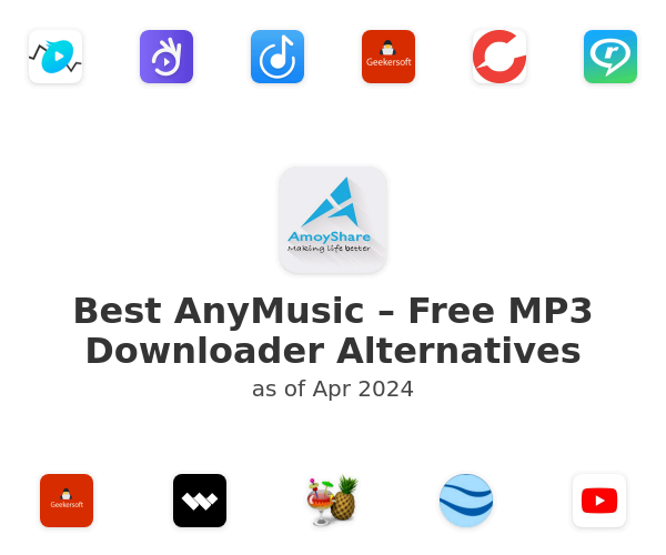 Best AnyMusic – Free MP3 Downloader Alternatives