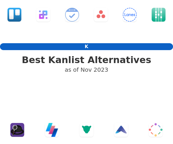 Best Kanlist Alternatives