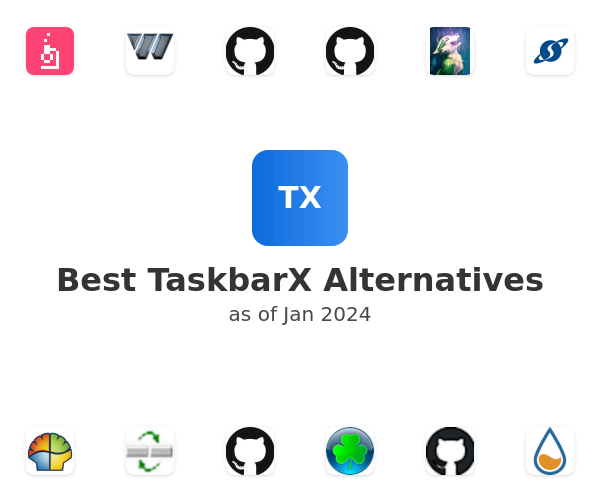 Best TaskbarX Alternatives