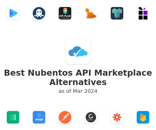 Best Nubentos API Marketplace Alternatives