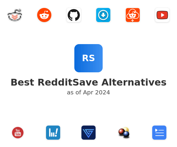 Best RedditSave Alternatives
