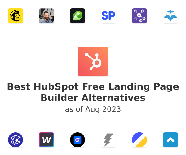 Best HubSpot Free Landing Page Builder Alternatives