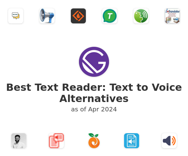 Best Text Reader: Text to Voice Alternatives