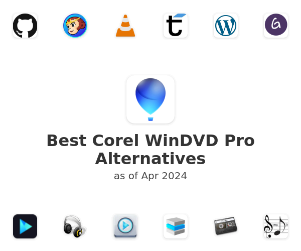 Best Corel WinDVD Pro Alternatives