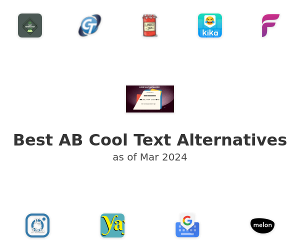 Best AB Cool Text Alternatives