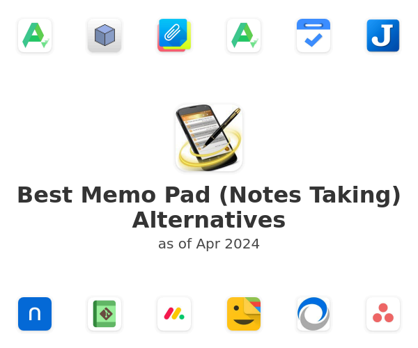 Best Memo Pad (Notes Taking) Alternatives
