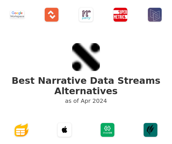 Best Narrative Data Streams Alternatives
