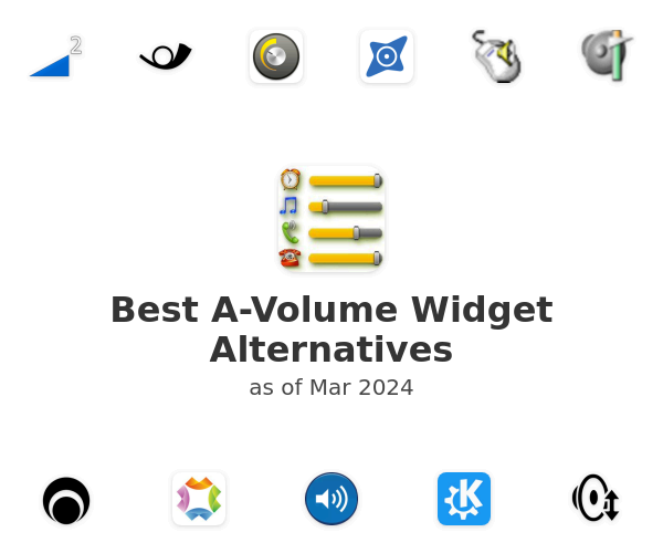 Best A-Volume Widget Alternatives