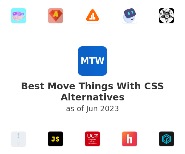 Best Move Things With CSS Alternatives