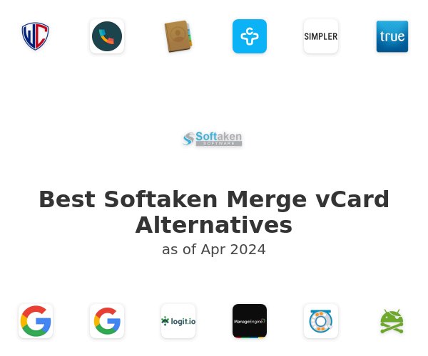 Best Softaken Merge vCard Alternatives