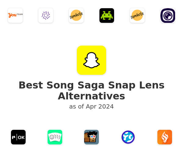 Best Song Saga Snap Lens Alternatives