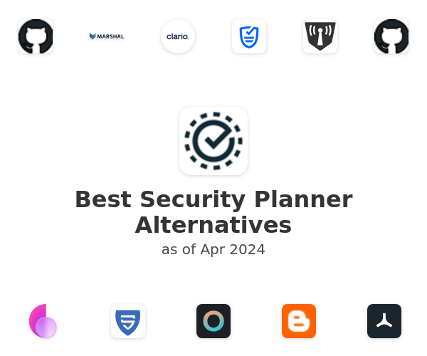 Best Security Planner Alternatives