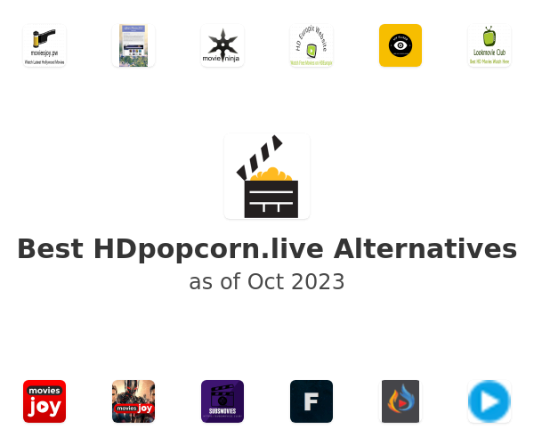 Best HDpopcorn.live Alternatives