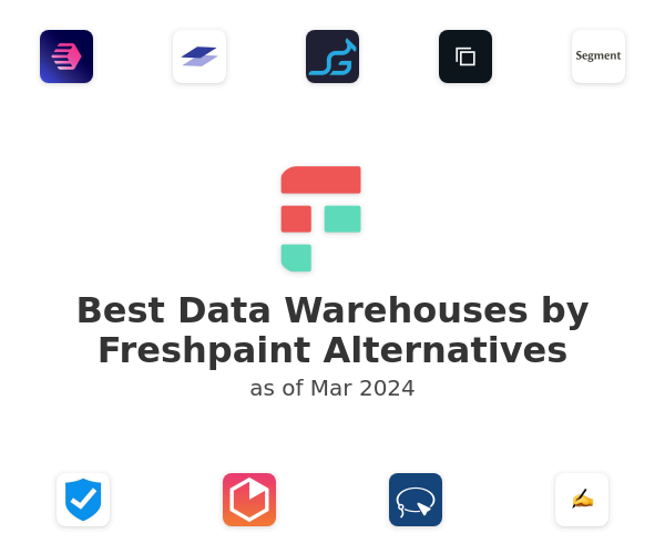 Best Data Warehouses by Freshpaint Alternatives