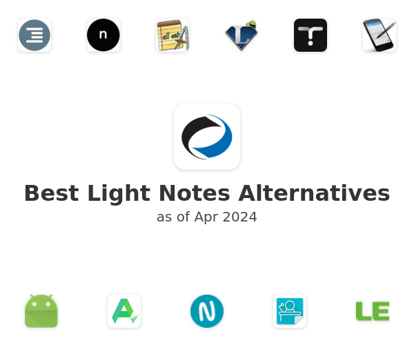 Best Light Notes Alternatives