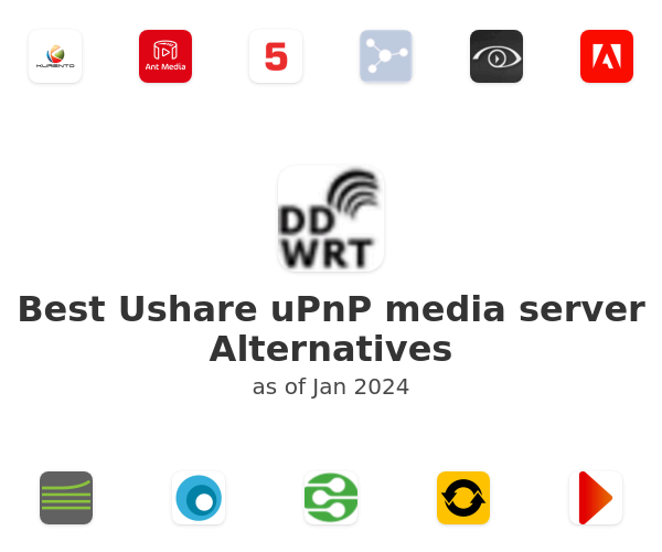 Best Ushare uPnP media server Alternatives