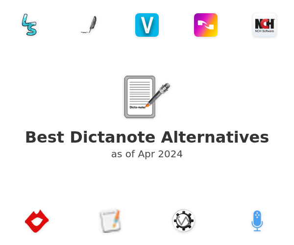 Best Dictanote Alternatives
