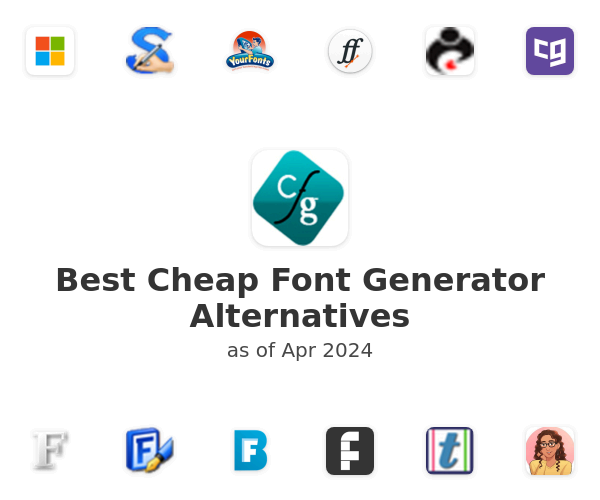 Best Cheap Font Generator Alternatives