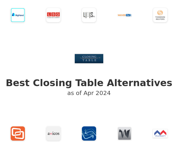 Best Closing Table Alternatives