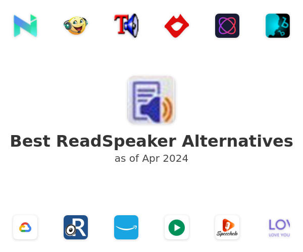 Best ReadSpeaker Alternatives