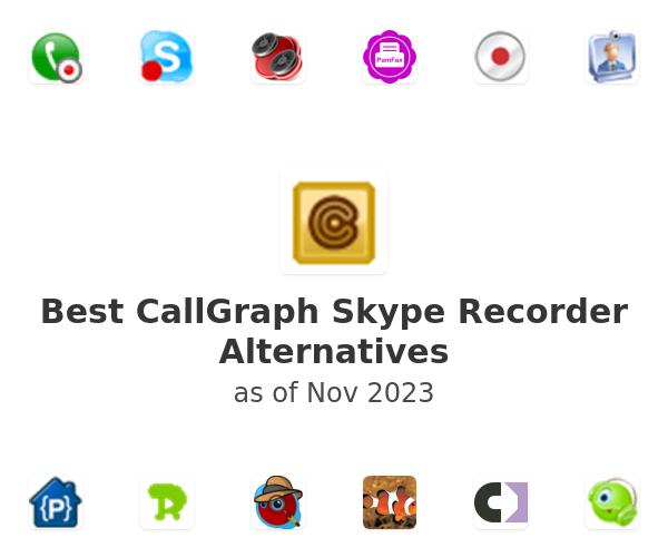 Best CallGraph Skype Recorder Alternatives