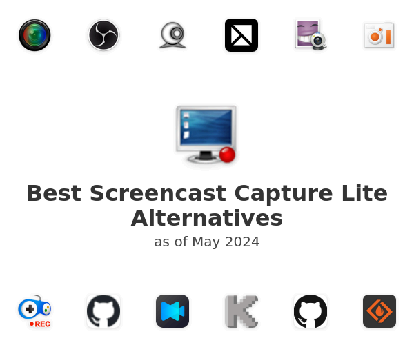 Best Screencast Capture Lite Alternatives