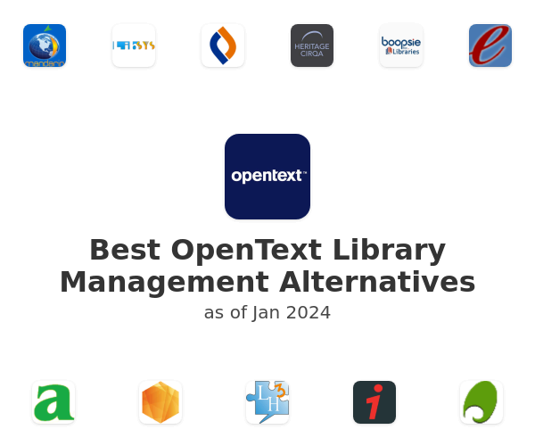 Best OpenText Library Management Alternatives
