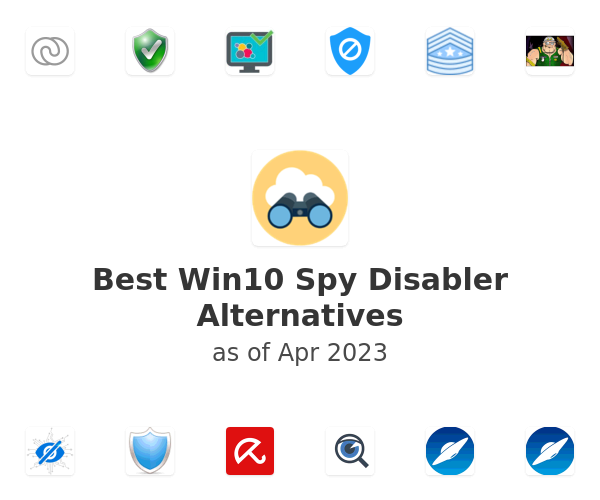 Best Win10 Spy Disabler Alternatives