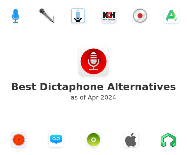 Best Dictaphone Alternatives
