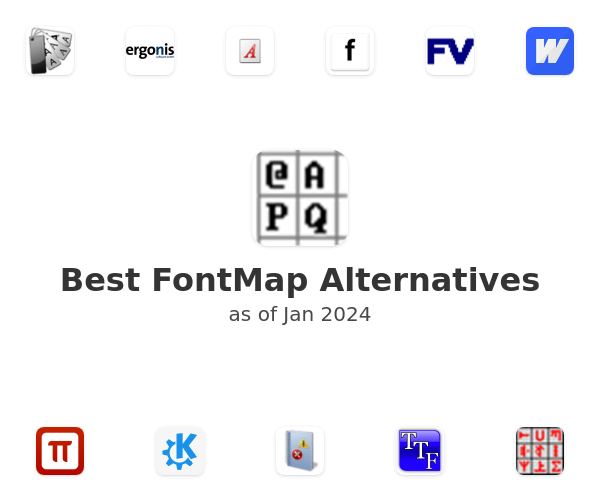 Best FontMap Alternatives