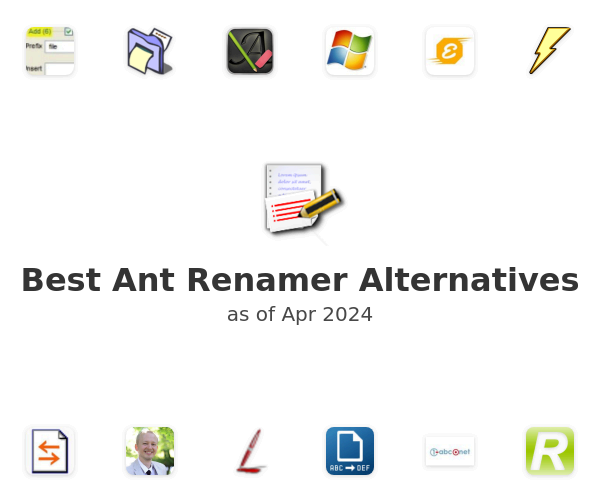 Best Ant Renamer Alternatives