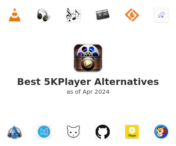 Best 5KPlayer Alternatives
