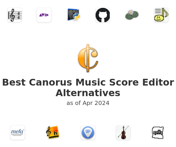 Best Canorus Music Score Editor Alternatives