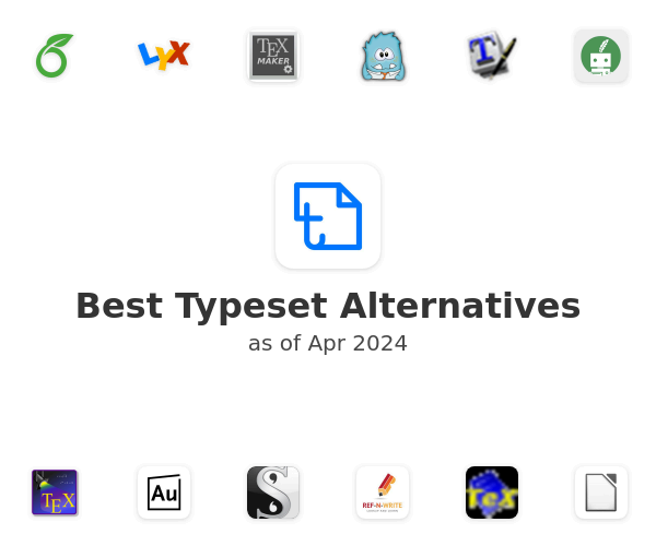 Best Typeset Alternatives
