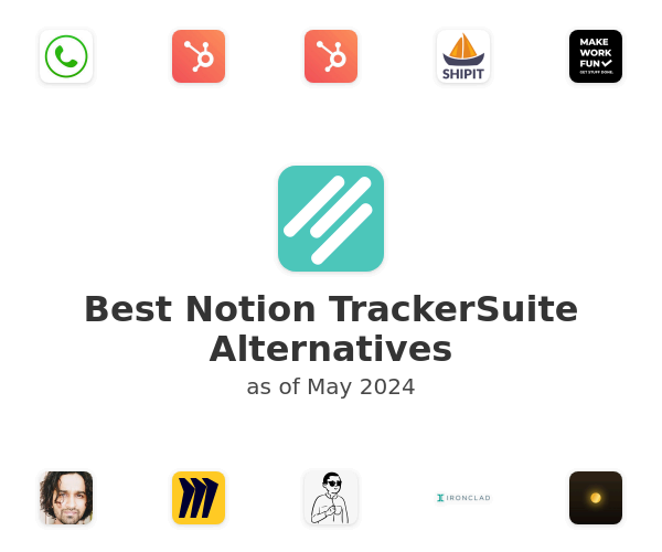 Best Notion TrackerSuite Alternatives