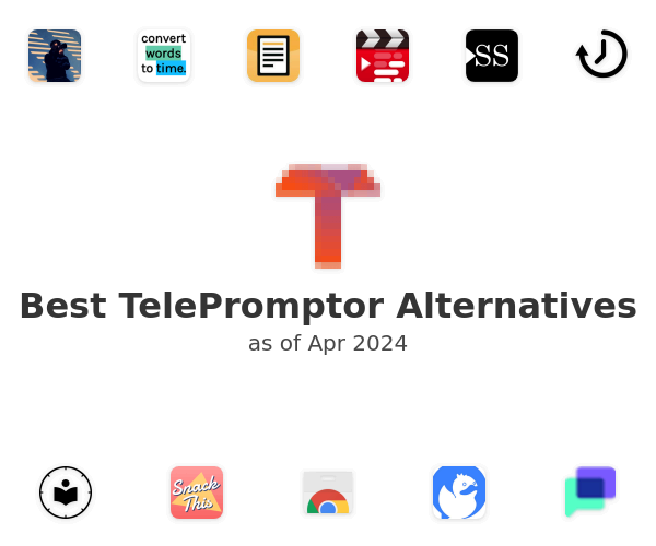 Best TelePromptor Alternatives