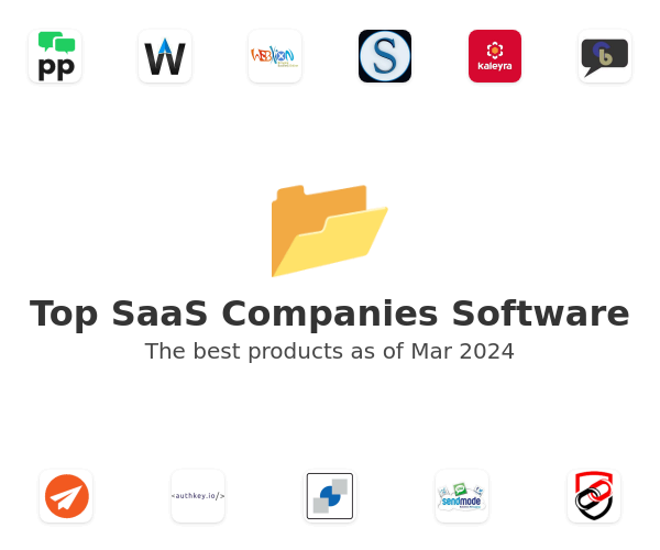 Top SaaS Companies Software