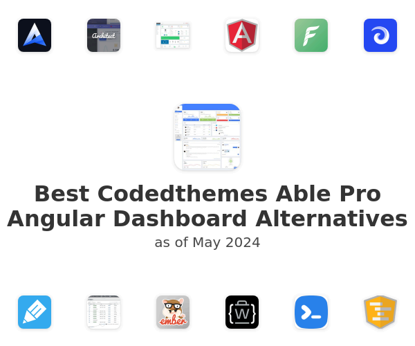 Best Codedthemes Able Pro Angular Dashboard Alternatives