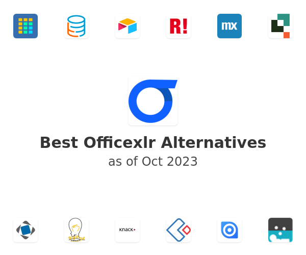 Best Officexlr Alternatives