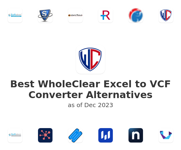 Best WholeClear Excel to VCF Converter Alternatives