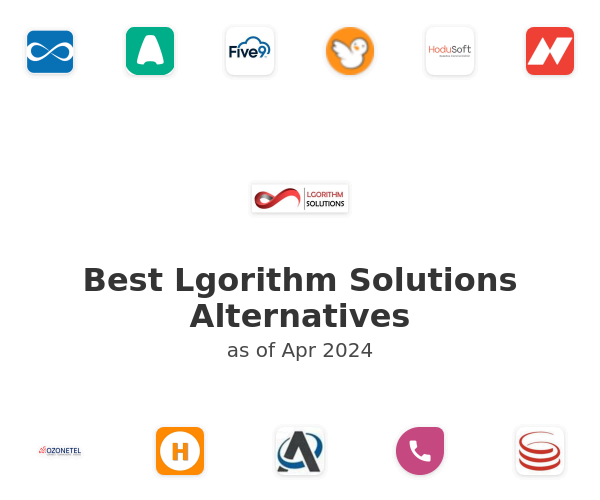 Best Lgorithm Solutions Alternatives