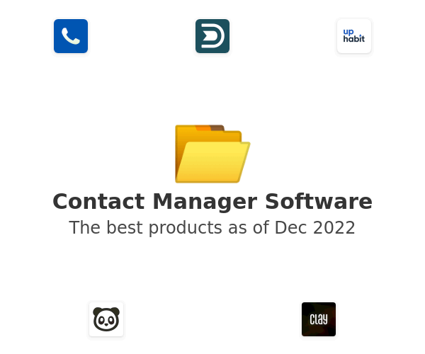 Contact Manager Software